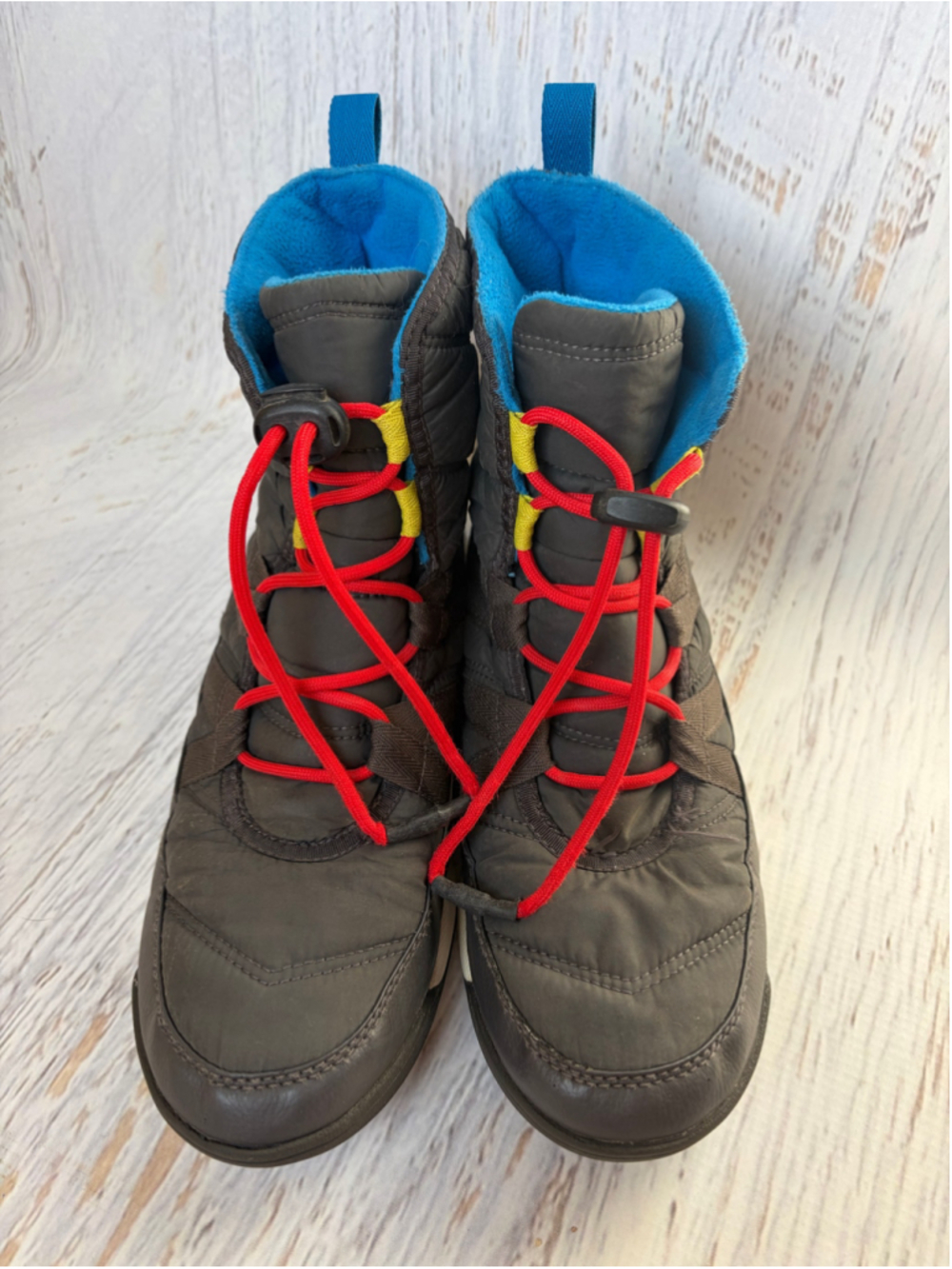 Women's Sorel Winter Boots Size 7 Black and Blue